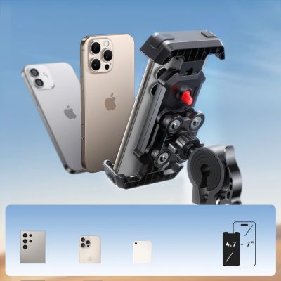 5. Joyroom JR-ZS428 shockproof handlebar holder for motorcycle, bike, scooter - black