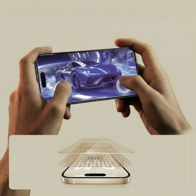 5. Tech-Protect Glass Fit+ 2-pack tempered glass for iPhone 16 Pro Max / 17 Pro Max - transparent