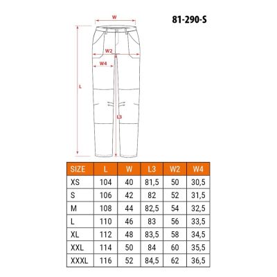 2. NEO tools 81-290-S protective trousers Black
