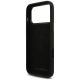 7. Karl Lagerfeld Silicone Choupette Metal Pin Case for iPhone 18 Pro Max / 17 Pro Max – Black