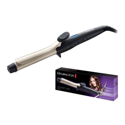 3. Remington CI6325 Hair Styler Curler Warm Silver, Black