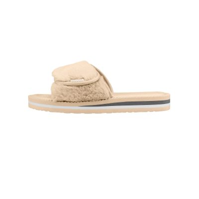 14. Kubota flip-flops with velcro and beige fur K24AW-100-001-03-1