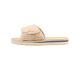 14. Kubota flip-flops with velcro and beige fur K24AW-100-001-03-1
