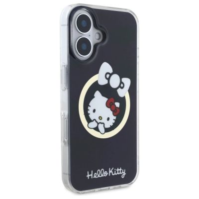 4. Hello Kitty IML Fun bow Magsafe iPhone 16 Case - Black