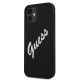 2. Guess GUHCP12SLSVSBW iPhone 12 mini 5.4" black and white hardcase Silicone Vintage