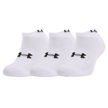 Under Armor Core No Show 3Pk socks 1363241-100