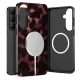 2. Tech-Protect Lamano MagSafe Case for Samsung Galaxy A27 5G - Brown and Black