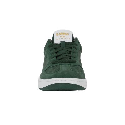 3. K-Swiss COURT VARSITY SDE LEAF SMOKED GREEN/SNOW WHITE-M (04733-319-M)