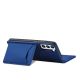6. Magnet Card Case Case for Samsung Galaxy S22 + (S22 Plus) Pouch Wallet Card Holder Blue