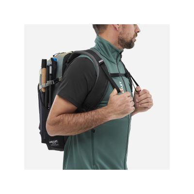 5. MILLET Ubic 20 gray black backpack