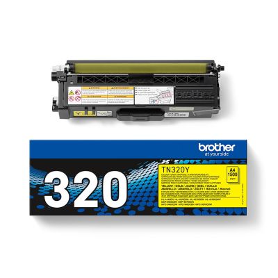 4. Brother TN-320Y Toner Cartridge 1 pc Original Yellow