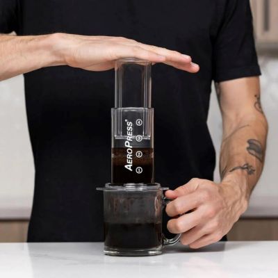 3. Aeropress Clear Coffee Maker