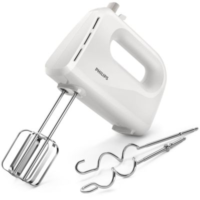 2. Philips HR3705/00 Hand Mixer (300W; white)