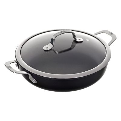 BALLARINI Alba deep frying pan with 2 handles, titanium, 28 cm ALBG3ED.28D
