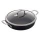 BALLARINI Alba deep frying pan with 2 handles, titanium, 28 cm ALBG3ED.28D