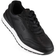 Big Star M INT1980A leather sports shoes, black