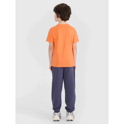 3. Boys' jogger sweatpants 4F 4FJWSS25TTROM0964-22S