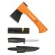 CAMPING SET: AXE X5 + KNIFE + SHARPENER