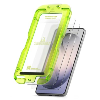 2. Ringke Easy Slide 2-Pack Tempered Glass for Samsung Galaxy S26