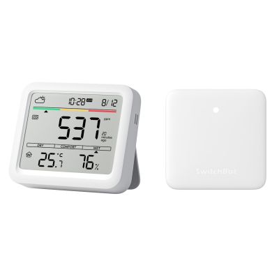 SwitchBot Meter Pro (CO2 Monitor) White LCD Battery