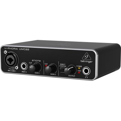 5. Behringer UMC22 - USB audio interface