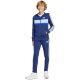16. adidas Seasonal Essentials Tiberio 3-Stripes French Terry Tracksuit for Kids Navy Blue JI6035