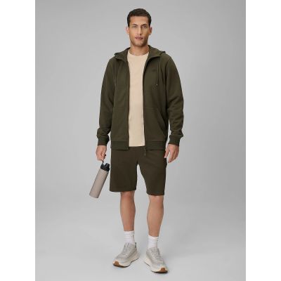 3. Men's zip-up hooded sweatshirt 4F 4FRSS26TSWSM3106-30S