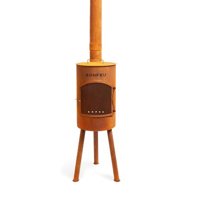10. Bongiano SP rusty garden fireplace 3001R