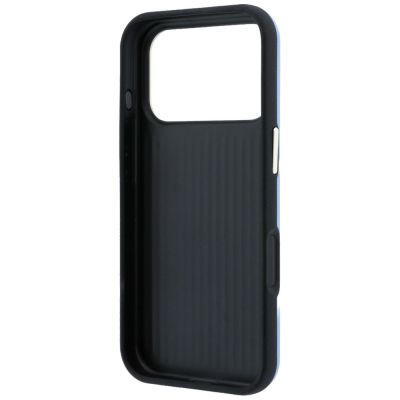 7. Guess Smooth & Big Strass Logo Case for iPhone 18 Pro / 17 Pro - Blue