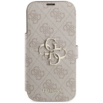 3. Guess Book 4G Metal Logo Case for iPhone 17 Pro - Pink