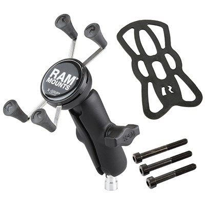 2. RAM MOUNT X-GRIP™ handlebar mount with M8 screws RAM-B-367-UN7U