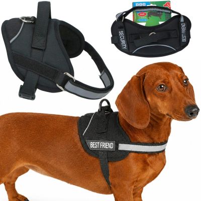 13. DOG HARNESS WITH REFLECTIVE TAPE 37 - 49 CM SMALL
