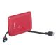 2. ADATA HV300 External HDD Drive (1TB; 2.5"; USB 3.2; Red)