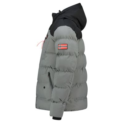 2. Men’s parka Geographical Norway CACHOT GREY DB MEN 068 (WA1698H/GN-GREY)