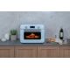 12. Smeg COF01PBEU Small Blue Steam Oven Buttons, Rotary