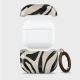 5. Tech-Protect Lamano case for AirPods 4 / 5 - black and beige