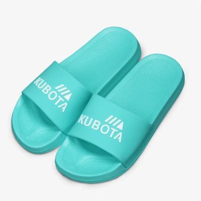 2. Kubota Women's Pool Flip-Flops Basic Turquoise KKB007