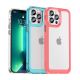 7. Outer Space Case for iPhone 12 Pro Max hard cover with gel frame blue