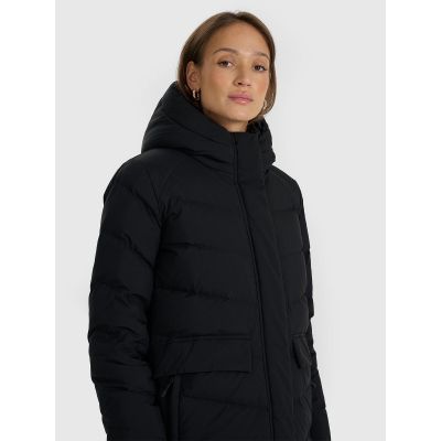 5. Women's down coat with natural filling 4F 4FRAW25TDJAF0812-20S