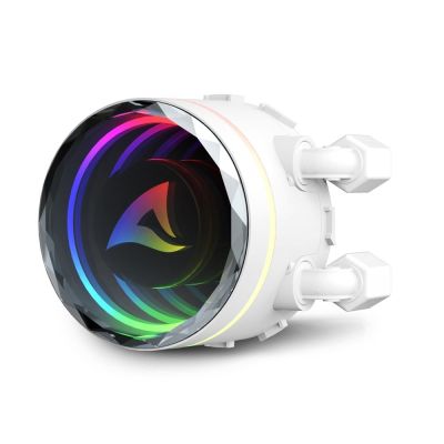 6. Sharkoon S90 All-in-One Liquid CPU Cooler, 12 cm, White, 1 pc.
