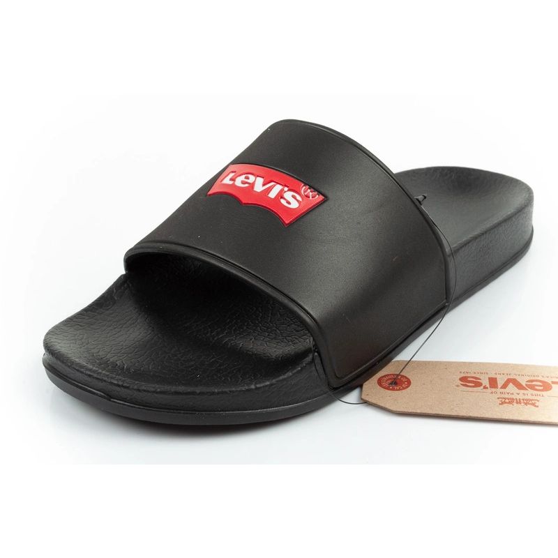 5. Levi's women's sports slippers comfortable fashionable black shoes