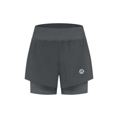 Rogelli women's shorts 2in1 ESSENTIAL gray XS