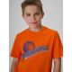 3. Boy's regular printed T-shirt 4F 4FJRSS26TTSHM4278-70S