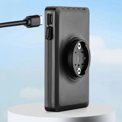 5. Rockbros JP008 front bike light for counter with power bank 5000mAh 150lm IPX6 - black