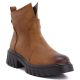 Women's insulated camel ankle boots M.Daszyński 2502