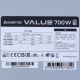 5. CHIEFTEC POWER SUPPLY VALUE SERIES APB-700B8 700W