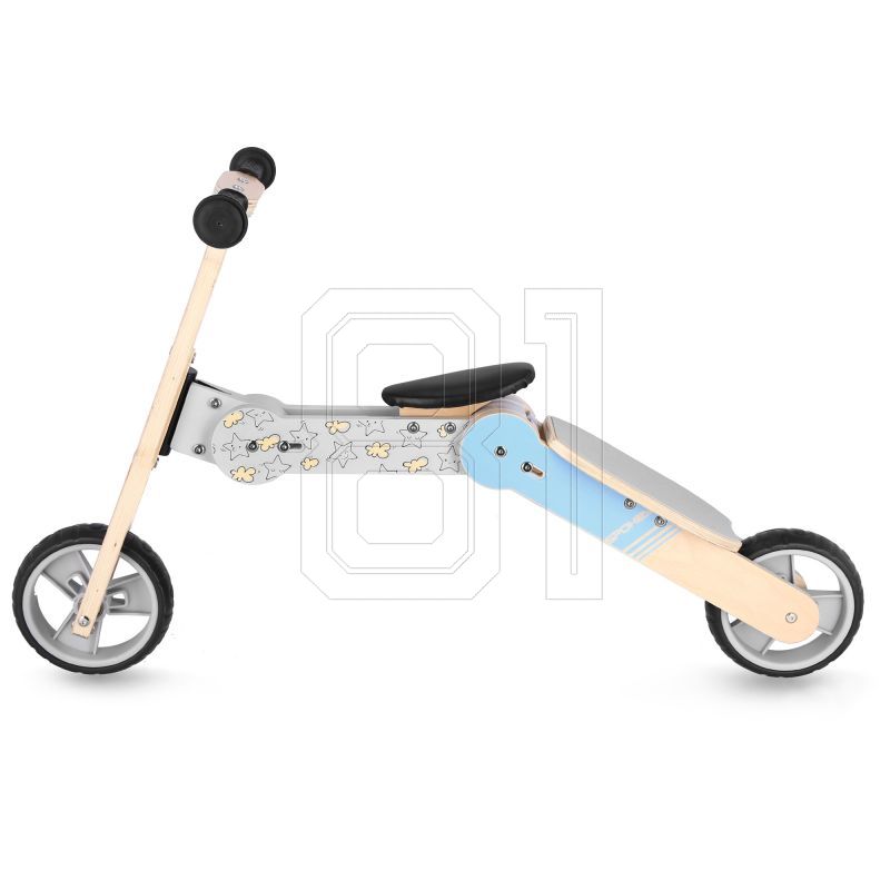 4. Balance bike and children&#39;s scooter 2in1 Spokey WOO-RIDE MULTI 940906 blue