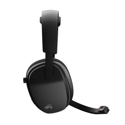 7. Glorious Gaming GHS Wireless InfinitePlay Headset Wireless Bluetooth Headband Charging Stand Black
