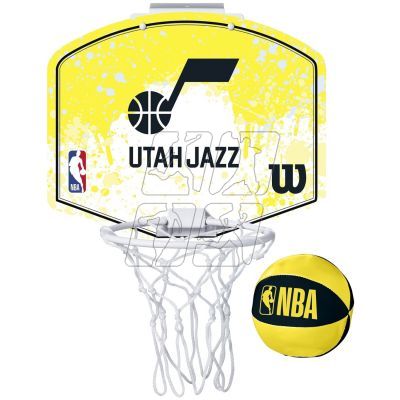 Basketball backboard Wilson NBA Team Utah Jazz Mini Hoop WZ6010102