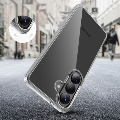 4. Tech-Protect FlexAir Hybrid Case for Samsung Galaxy S26+ - Clear